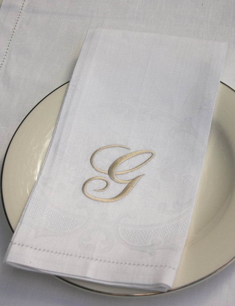 Embroidered napkins